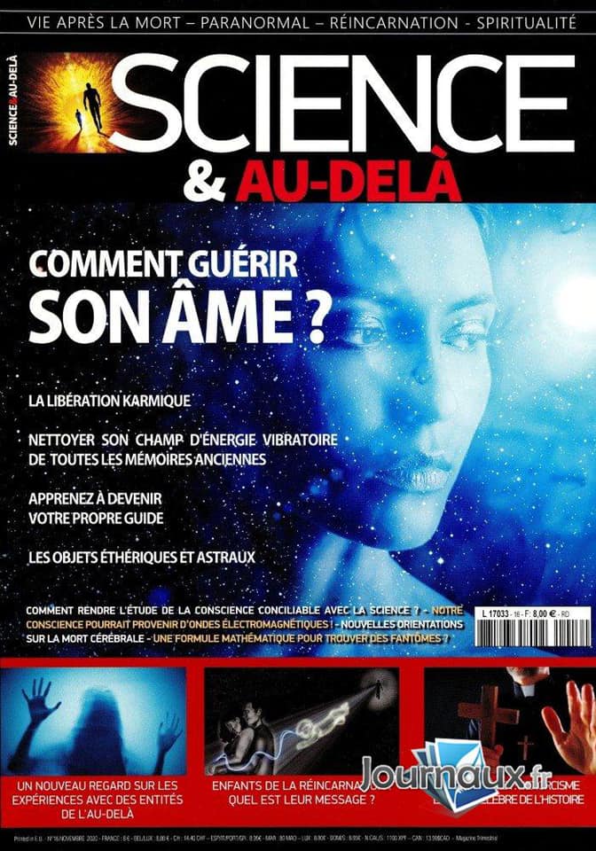 Revue Science et Au-delà, interview de Laurence AGUILLON