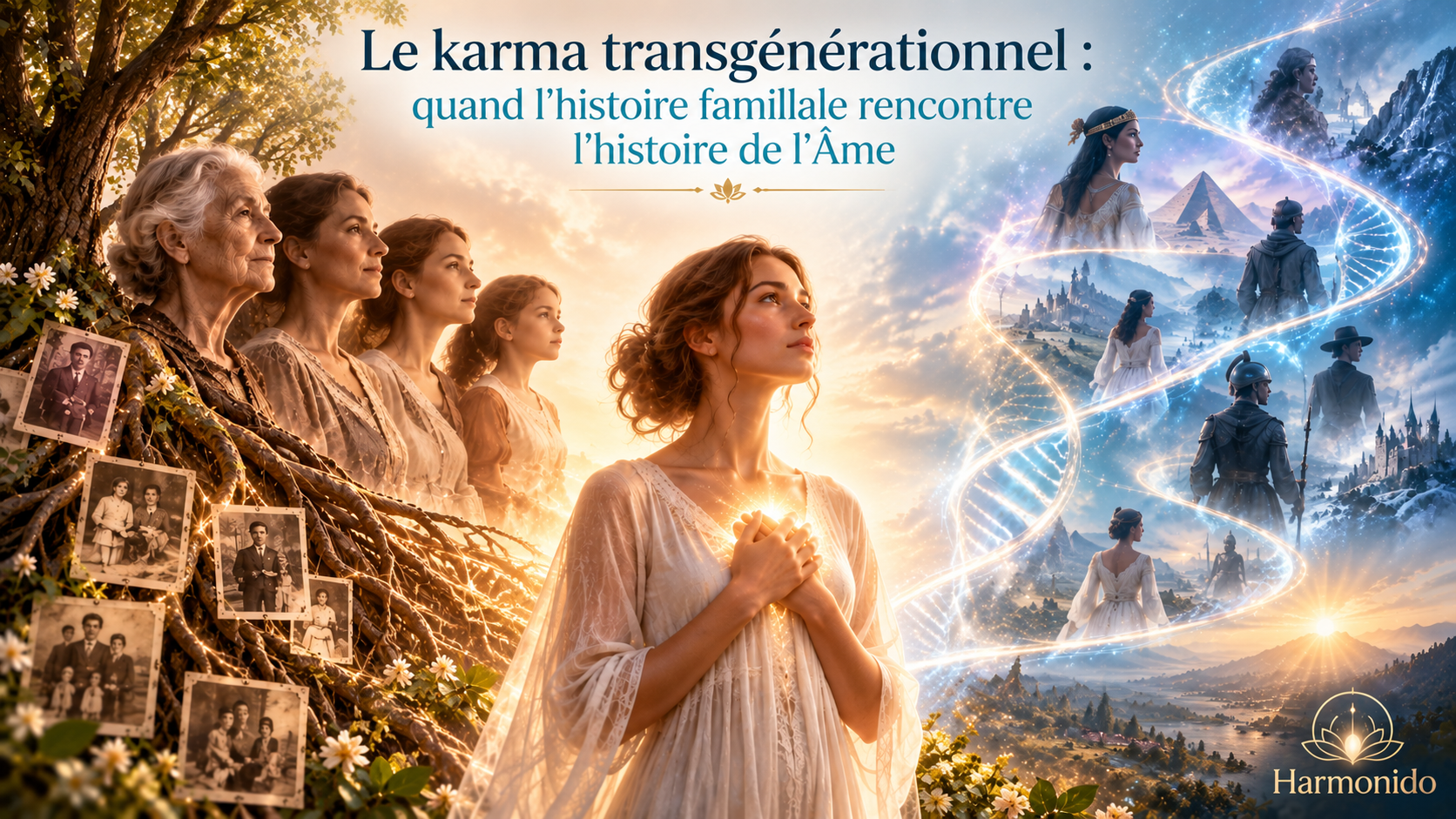 Le Karma Transgénérationnel : quand l&rsquo;histoire familiale rencontre l&rsquo;histoire de l&rsquo;âme